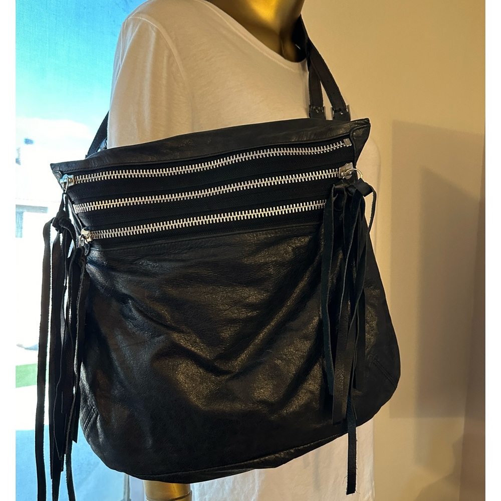 Grunge style Foley and Corinna slouchy 3 zipper… - Picture 4 of 8
